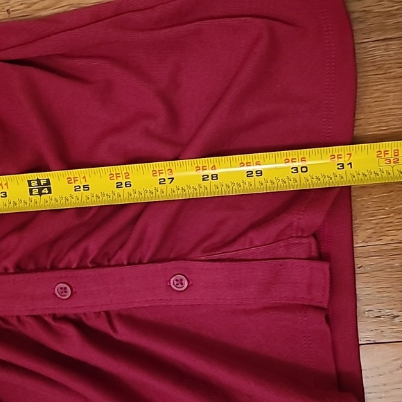 SO BRAND WOMEN'S JUNIOR SIZE SHORT SLEEVE POLO FRONT BUTTON RED DRESS SIZE XS - Picture 13 of 13
